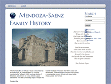 Tablet Screenshot of mymendozas.com
